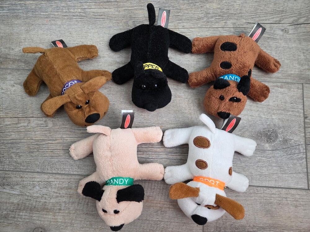 Melissa & Doug Plush Dog Set Lot of 5 Puppies